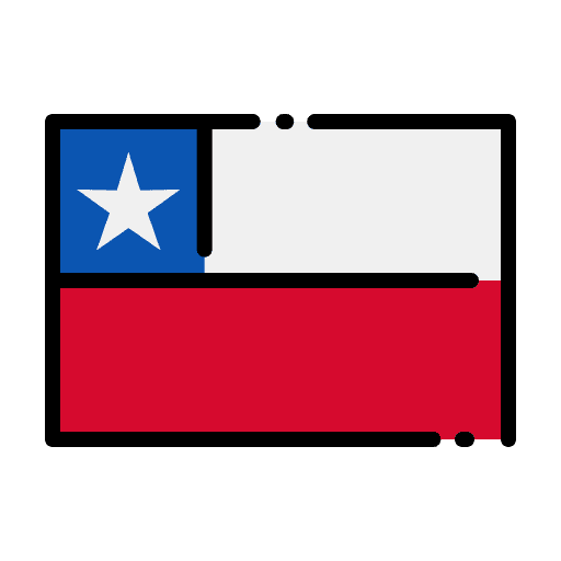 Chile country flag country nation icon