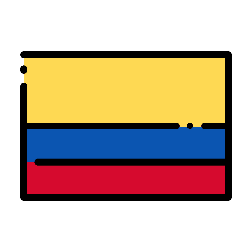 Colombia colombia nation flags icon