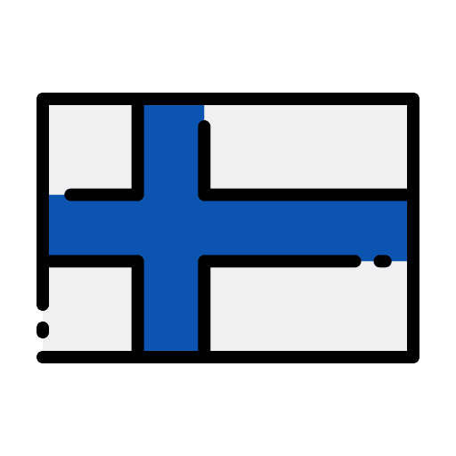 Finland country flag flags nation icon