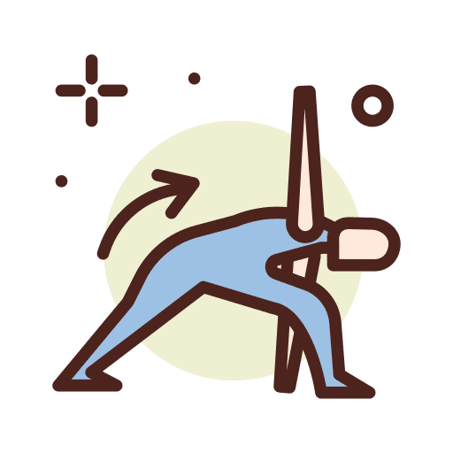 Yoga wellness meditation yoga icon
