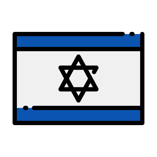 Israel country flag nation israel icon