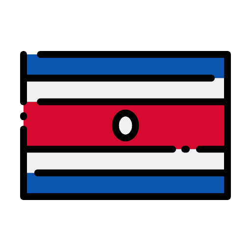 Costa rica flag country flags icon