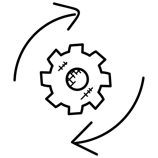 Management service administration management business and finance icon