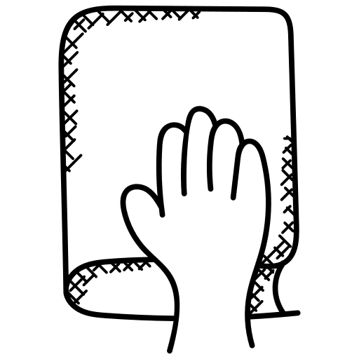Oath justice bible hands and gestures icon