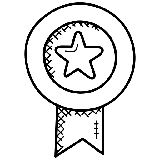 Ribbon badge ribbon badge badge business and finance icon