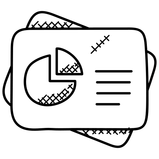 Business report business business report analytics icon