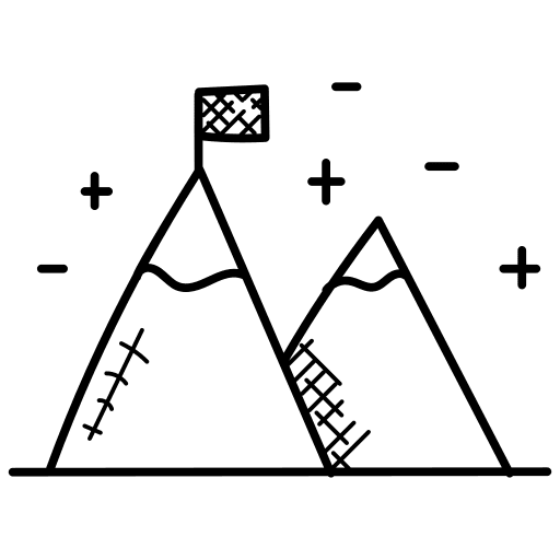 Mission accomplished mission flag business and finance icon