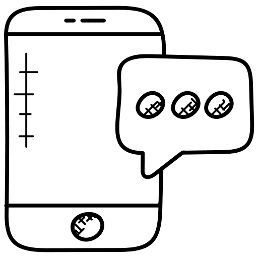 Sms message sms smartphone icon