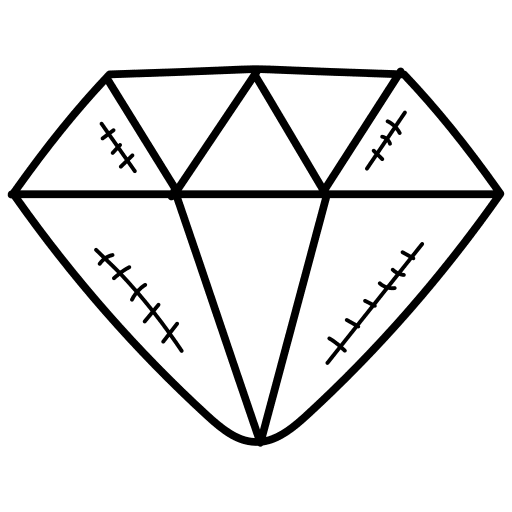 Diamond diamond quality luxury icon