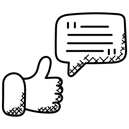 Good feedback good feedback feedback communications icon
