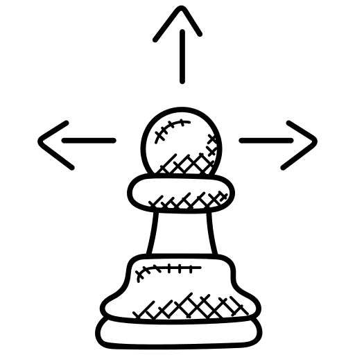 Strategy arrows strategic strategy icon