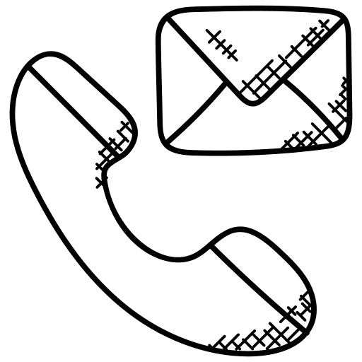 Audio message receiver telephone call call icon