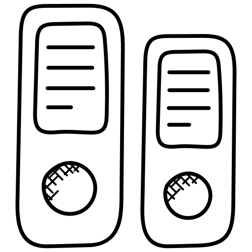 Binders folders business and finance binders icon