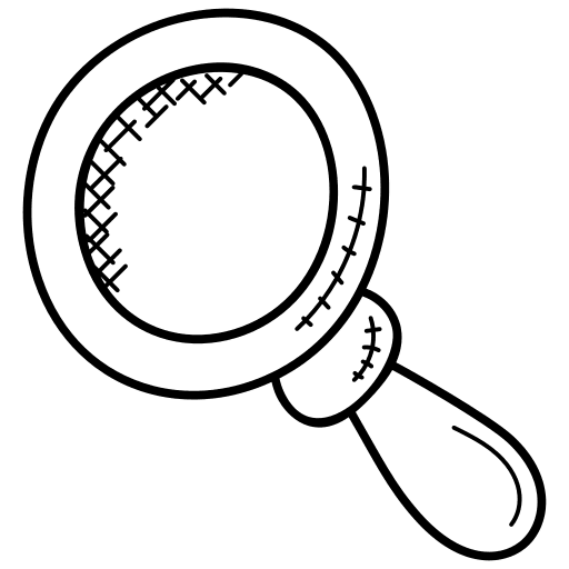 Magnification tool loupe ui search icon