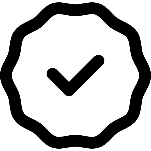 Guarantee sticker commerce and shopping competitive icon