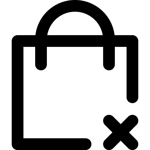 Remove from cart no remove from cart commerce and shopping icon