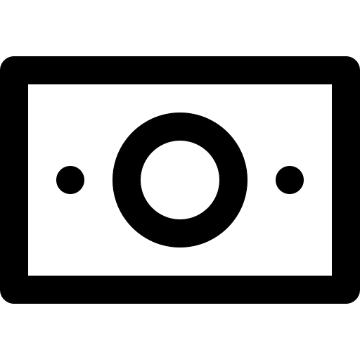 Money bill commerce cash icon