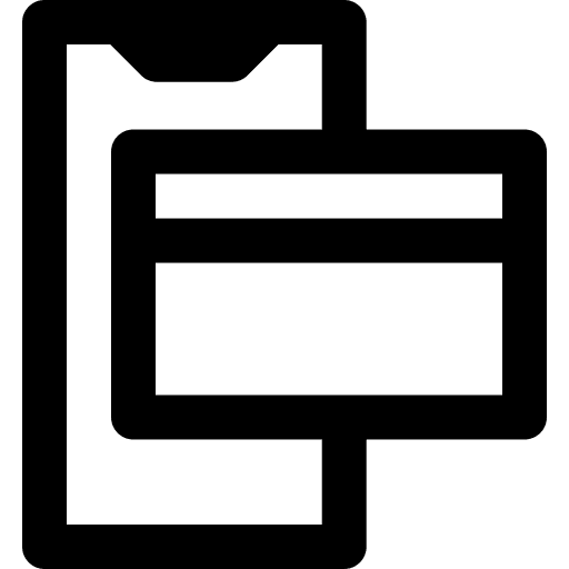 Online payment online store payment method mobile banking icon