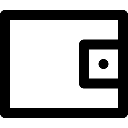 Wallet card holder commerce and shopping icon