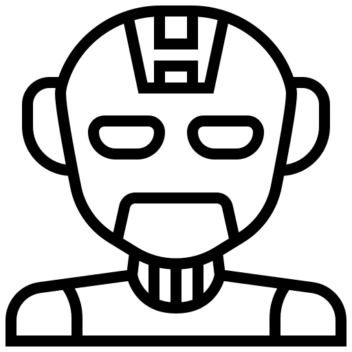 Artificial intelligence ai electronics intelligence icon