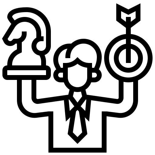 Business strategy business and finance businessman business icon