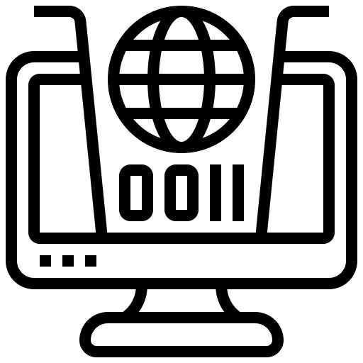 Data processing enrichment data seo and web icon