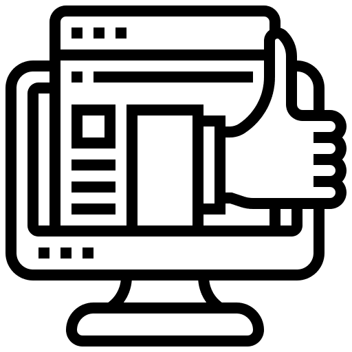 Impression rate impression like suspect icon