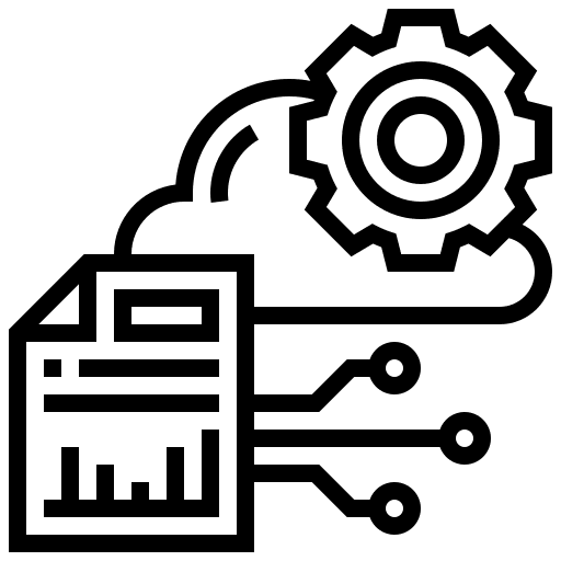 Online privacy online privacy data platform icon