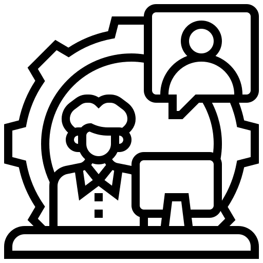 Customer support customer service solution communications icon