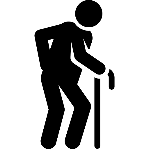 Old man mustache person avatar icon