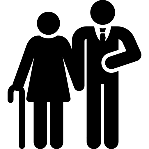 Couple old avatar valentines day icon