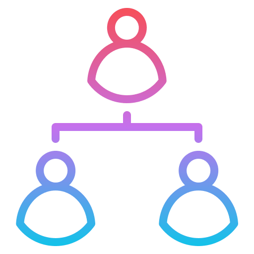 Organization person interface user profile icon