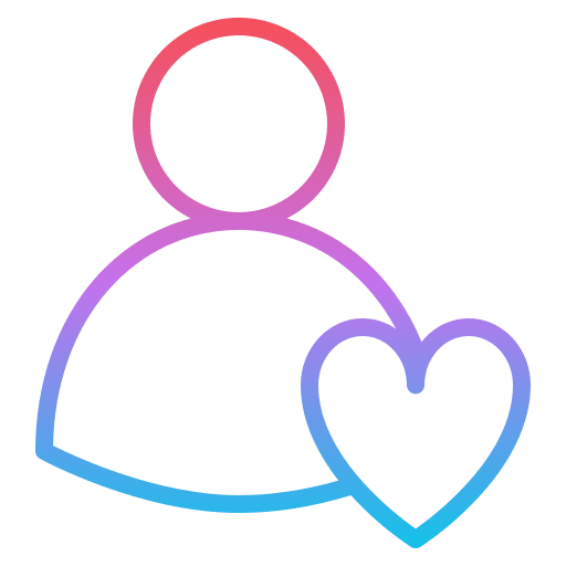 Love account interface personal icon