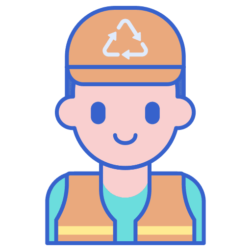 Worker eco ecology and environment environment icon