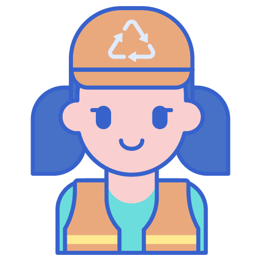 Worker ecologism environment eco icon