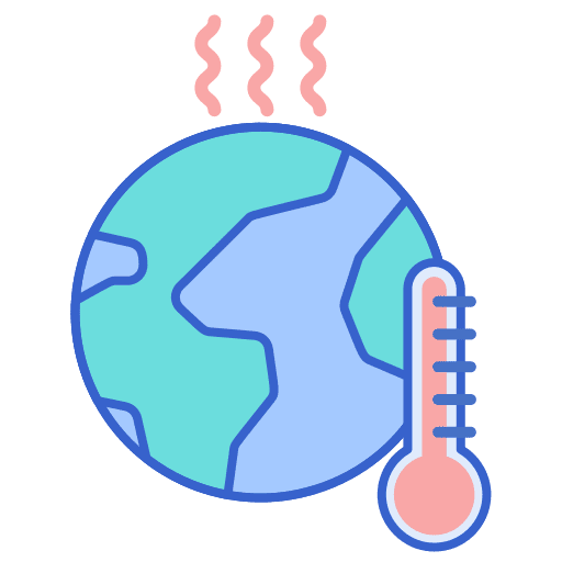 Climate change recycling recycling center eco friendly icon