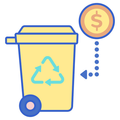 Disposal disposal ecologism ecology and environment icon
