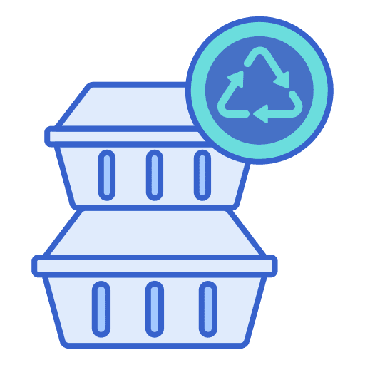 Food container ecologism environment food container icon