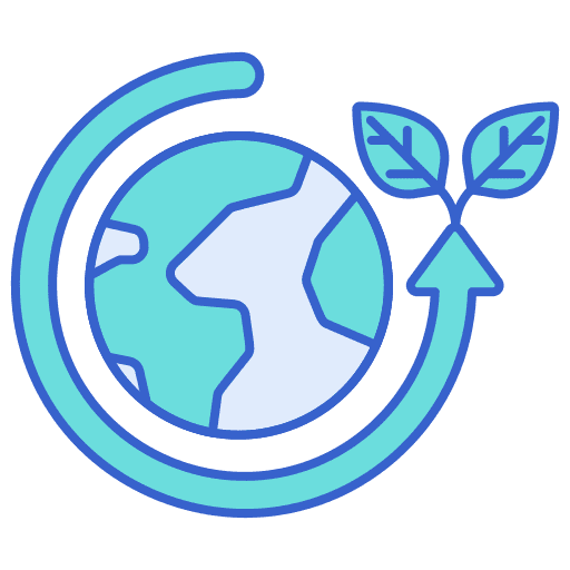 Green earth ecologism green earth environment icon