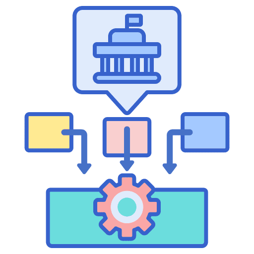 Recycling center eco friendly ecology and environment climate change icon