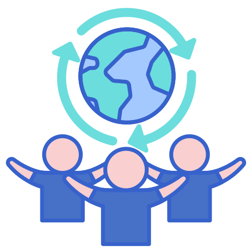 Recycling ecology and environment climate change ecologism icon