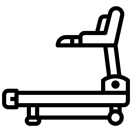 Treadmill work out miscellaneous exercise icon