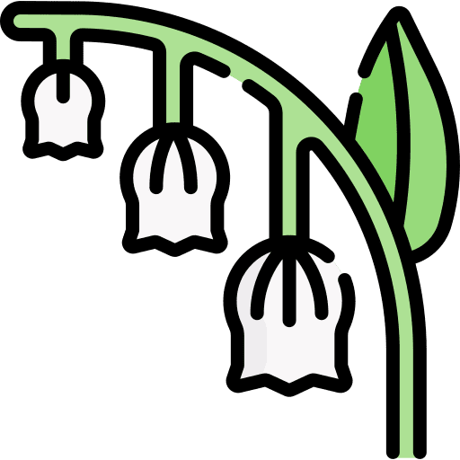 Flower blossom botanical nature icon