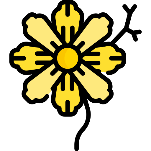 Flower nature flower botanical icon
