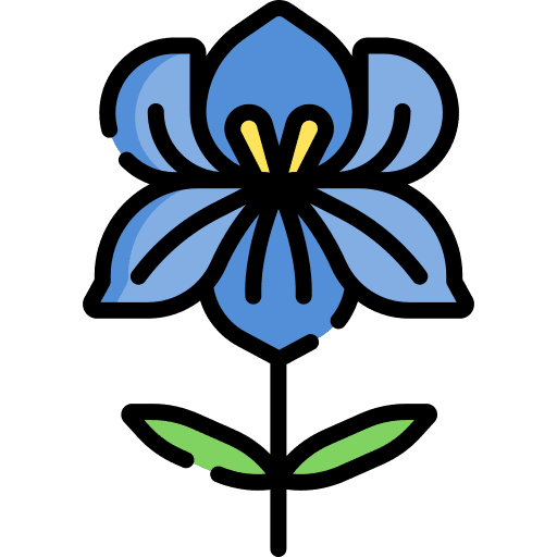 Flower spring flower botanical icon