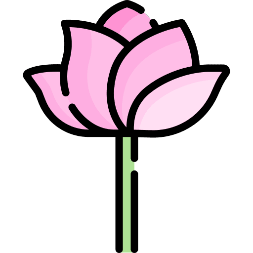 Flower flower petals blossom icon
