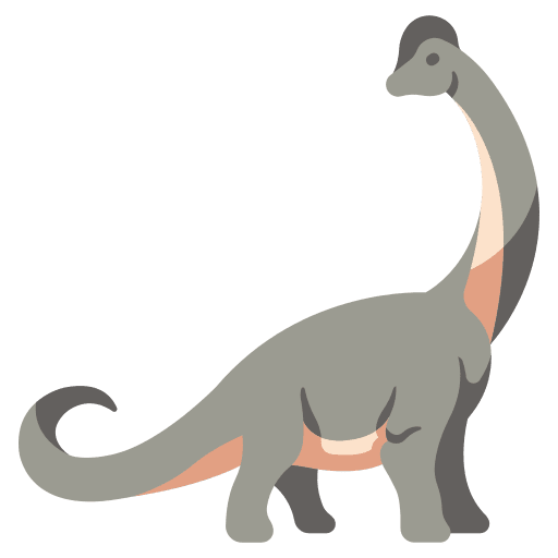 Brachiosaurus brachiosaurus ancient dinosaur icon