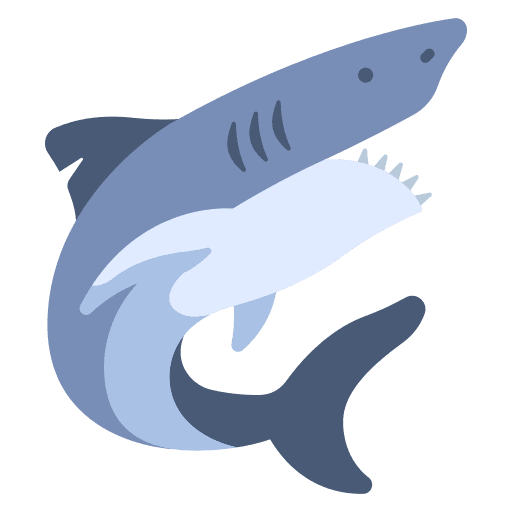 Shark jurassic dino shark icon