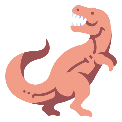 Tyrannosaurus rex ancient tyrannosaurus rex animals icon