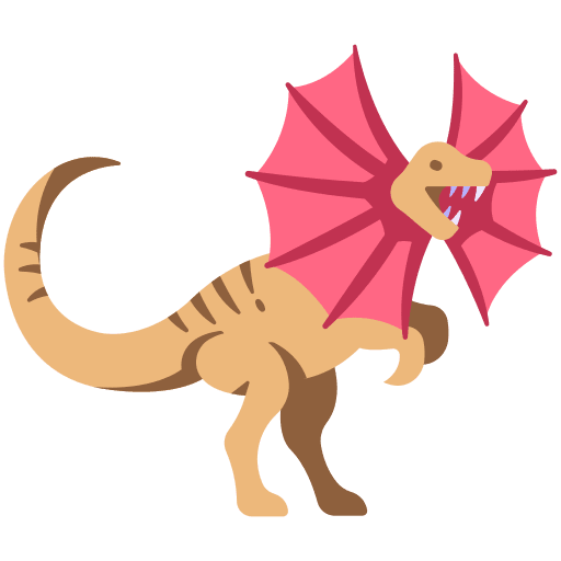 Dilophosaurus animals animal dino icon